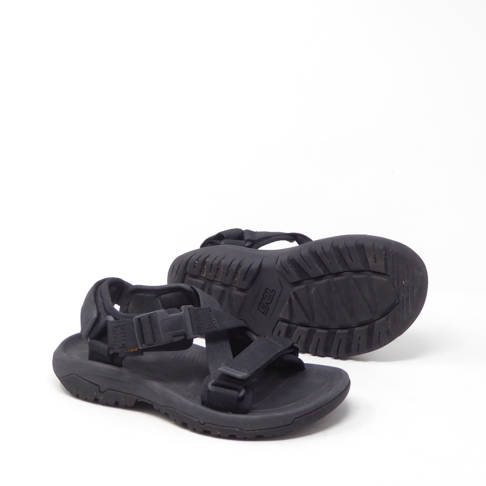 Teva Womens Hurricane Verge Sandals Black Strappy Buckle Size 7